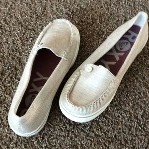 Roxy slip on shoes. Never worn